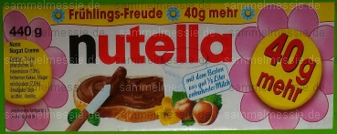 Sammelmessie Nutella Etiketten