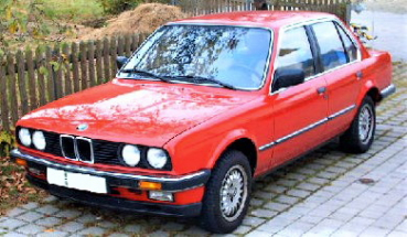 PKW-BMW-3er-E30-rot-Foto